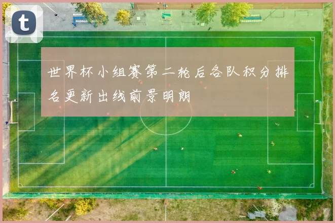 世界杯小组赛第二轮后各队积分排名更新出线前景明朗